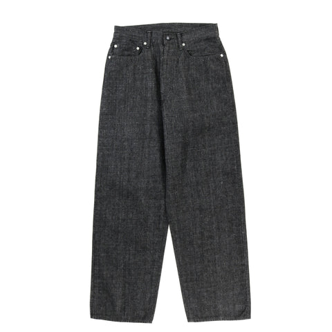 NANAMICA SELVAGE DENIM PANTS BLACK