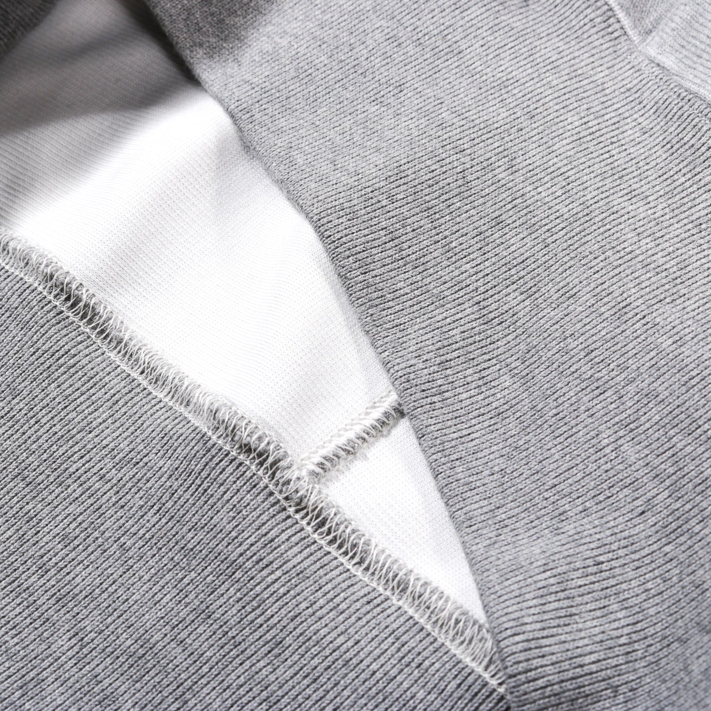 NANAMICA HOODED PULLOVER SWEATSHIRT HEATHER GRAY