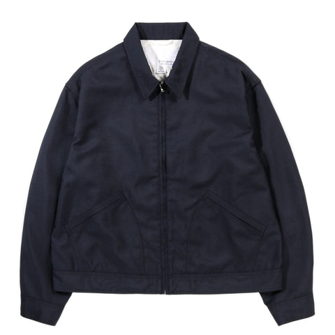 NANAMICA POLYESTER TWILL DECK JACKET DARK NAVY