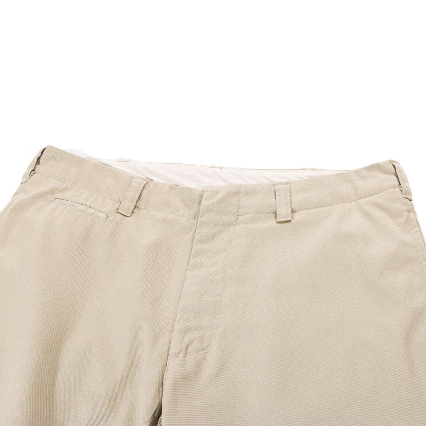 NANAMICA STRAIGHT CHINO PANTS KHAKI