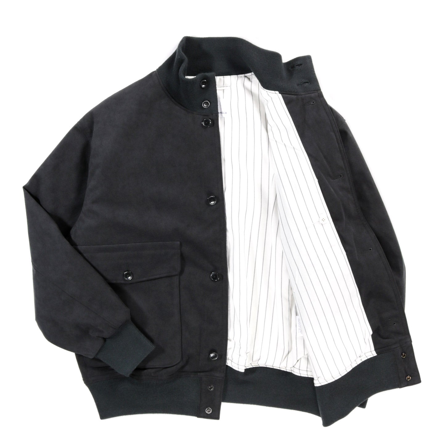 NANAMICA INSULATION CREW JACKET MOSS GRAY