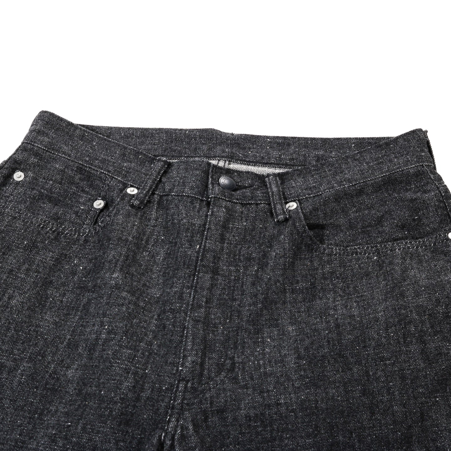 NANAMICA SELVAGE DENIM PANTS BLACK