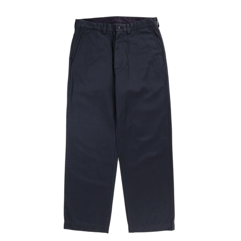 NANAMICA WIDE STRAIGHT CHINO PANTS NAVY