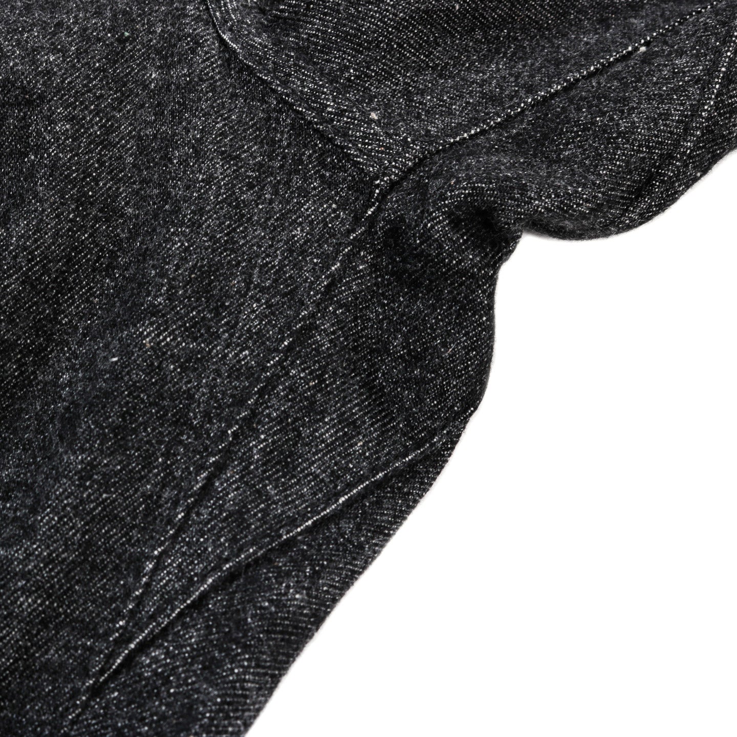 NANAMICA SELVAGE DENIM PANTS BLACK