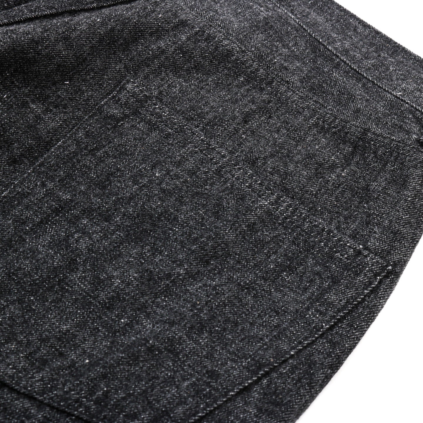NANAMICA SELVAGE DENIM PANTS BLACK