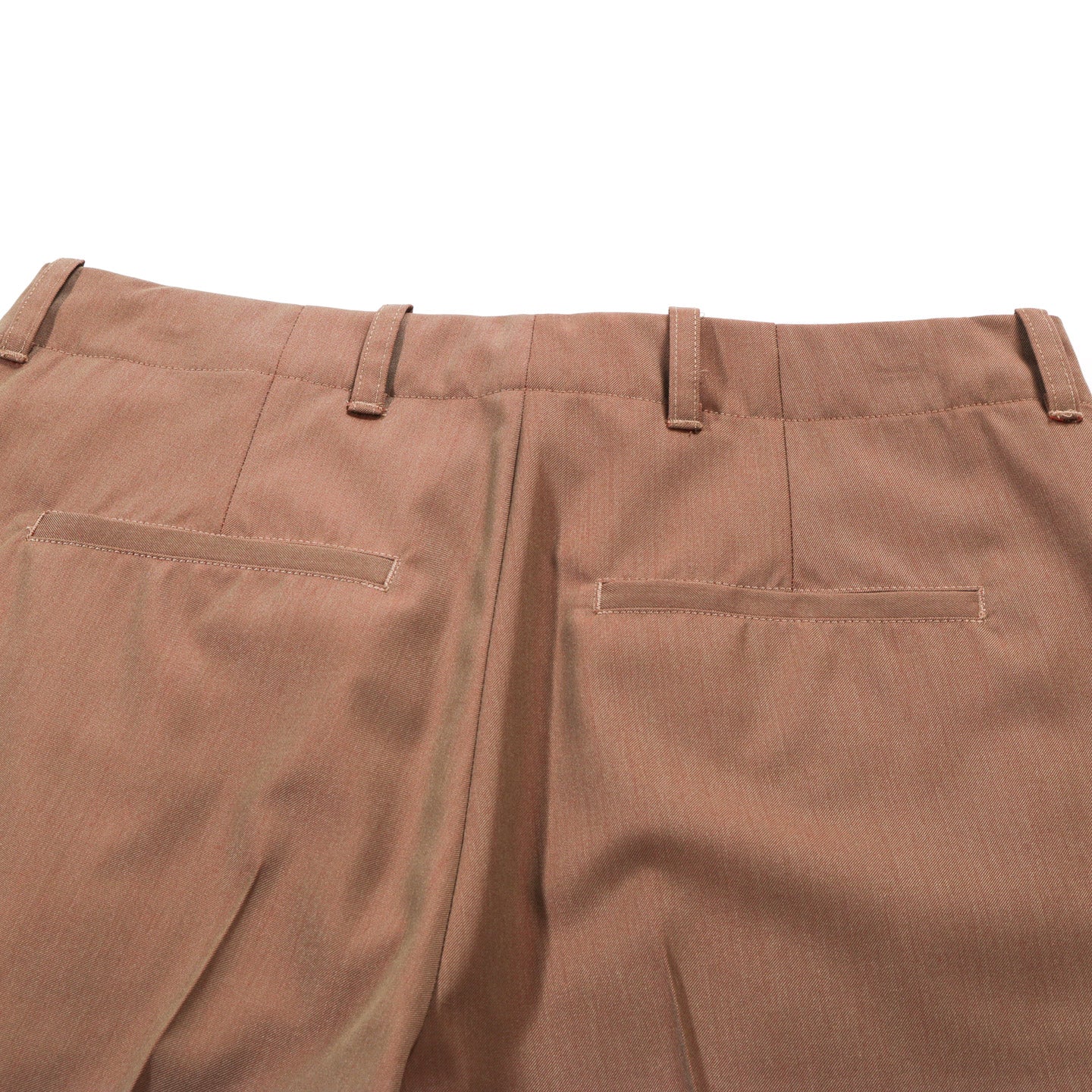 OUR LEGACY BORROWED CHINO BRONZE CANGIANTE FINE WOOL