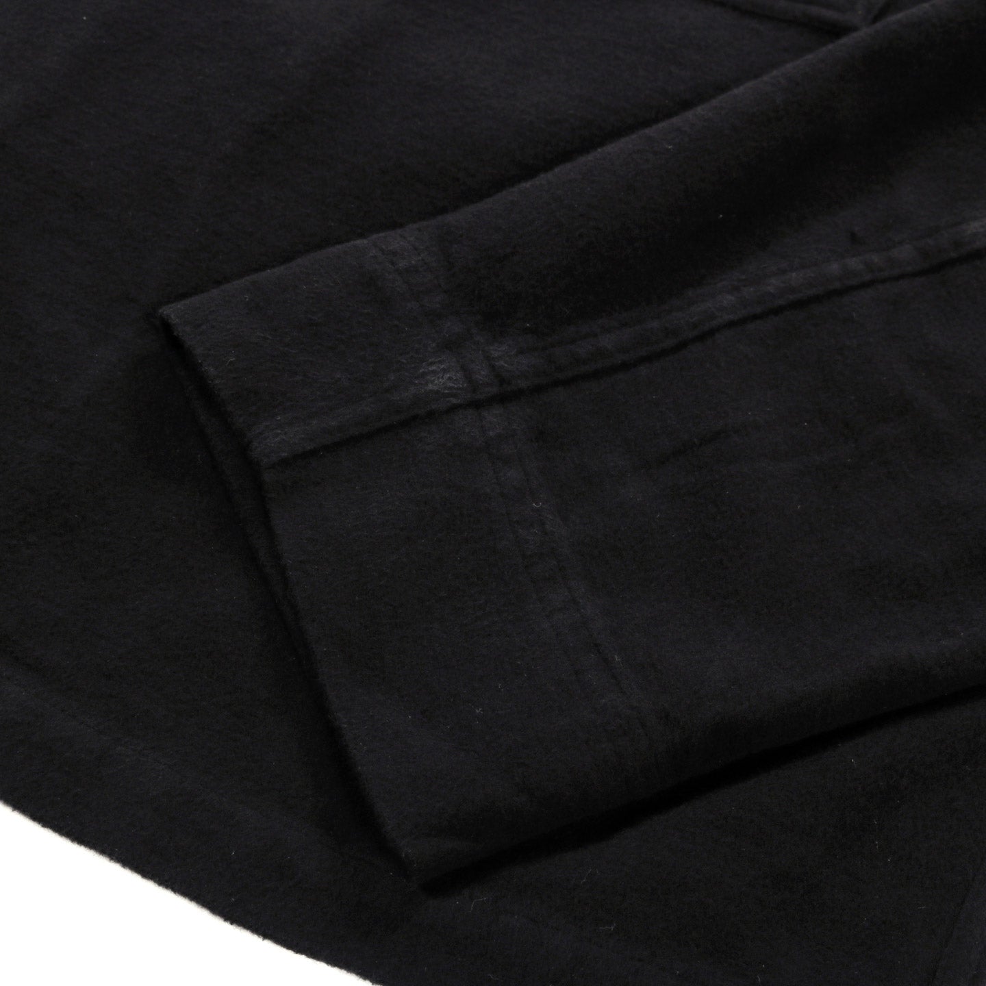 OUR LEGACY EVENING COACH JACKET BLACK BRUSHED COTTON