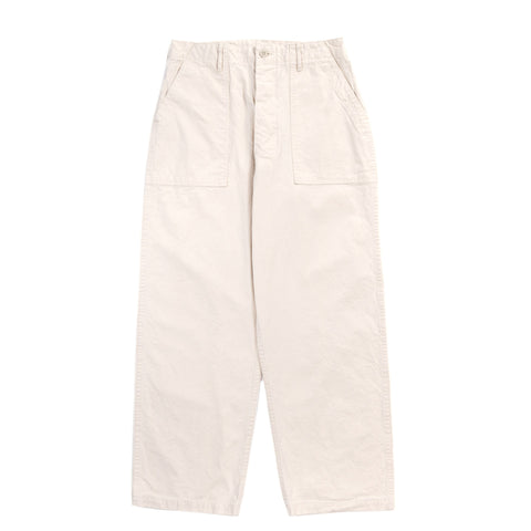 ORSLOW SUMMER FATIGUE PANTS ECRU