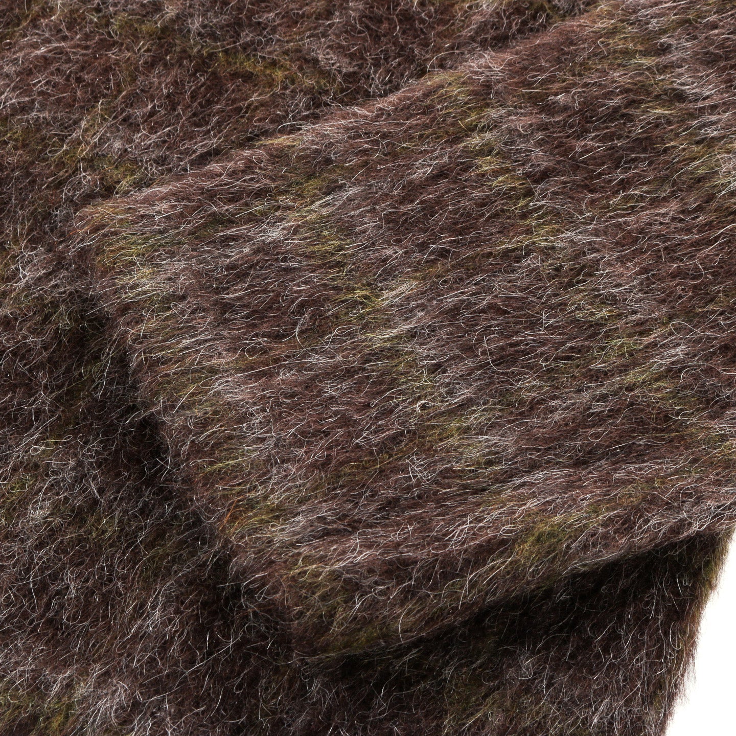 OUR LEGACY FULL ZIP HOOD DORF CHECK HAIRY WOOL