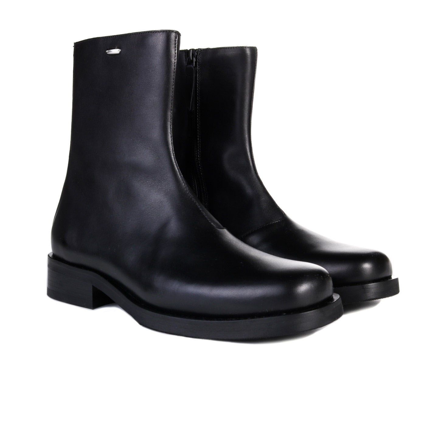 ショートブーツ・ブーティ OUR LEGACY Black leather Camion ankle boots (COCBB BLACK) Our Legacy - Camion Boot Black