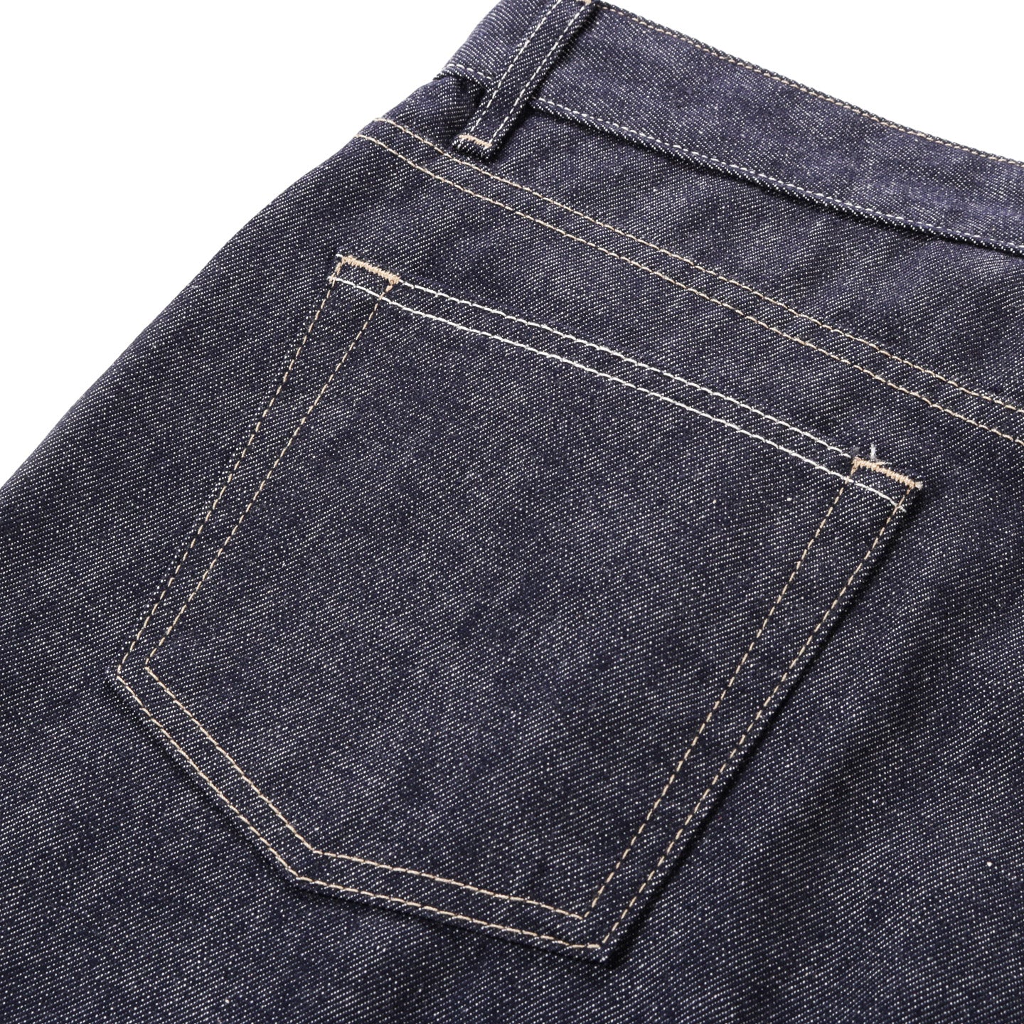 OLGA BASHA MID-RISE JEAN LARRY INDIGO
