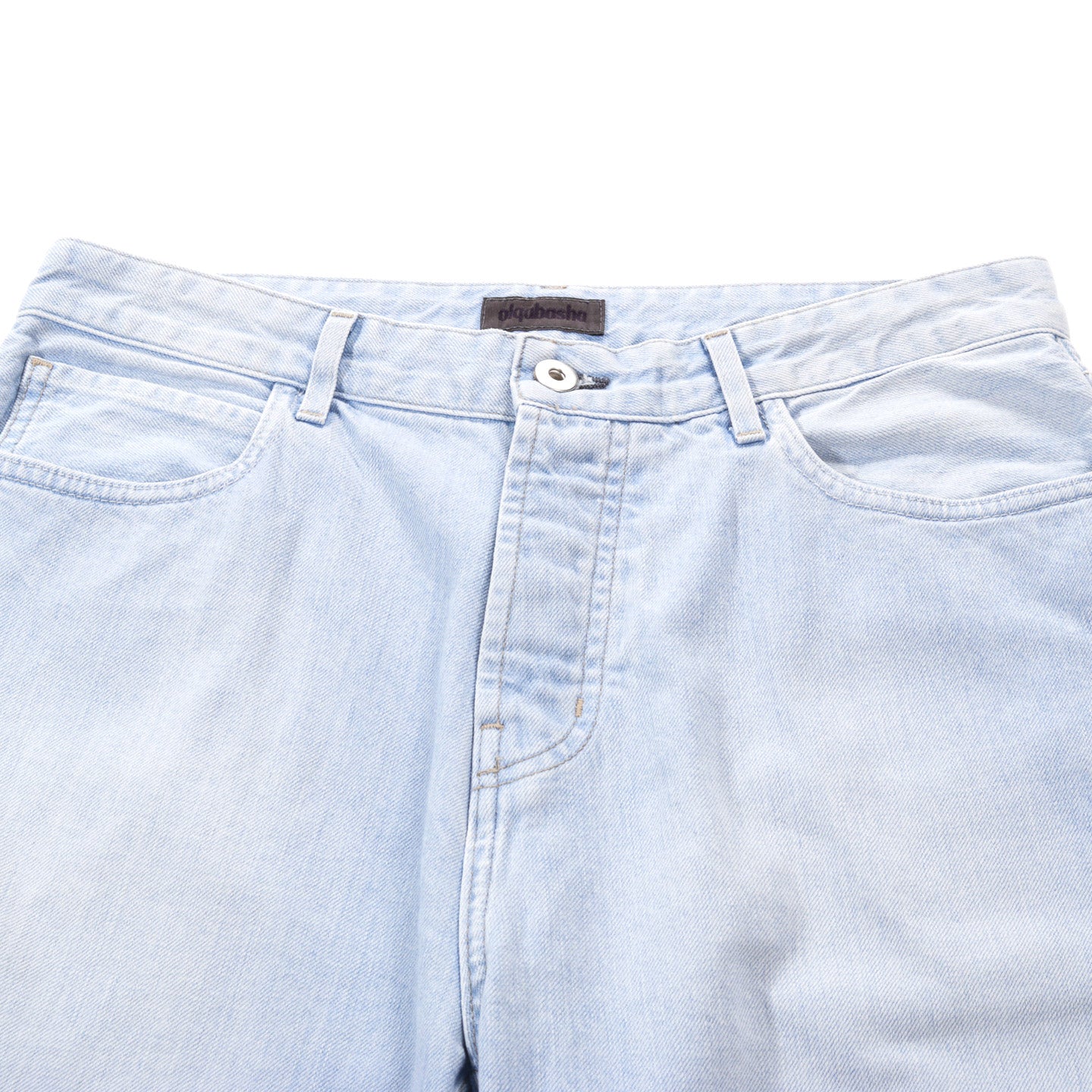 OLGA BASHA MID-RISE JEAN JANET SKY BLUE WASH