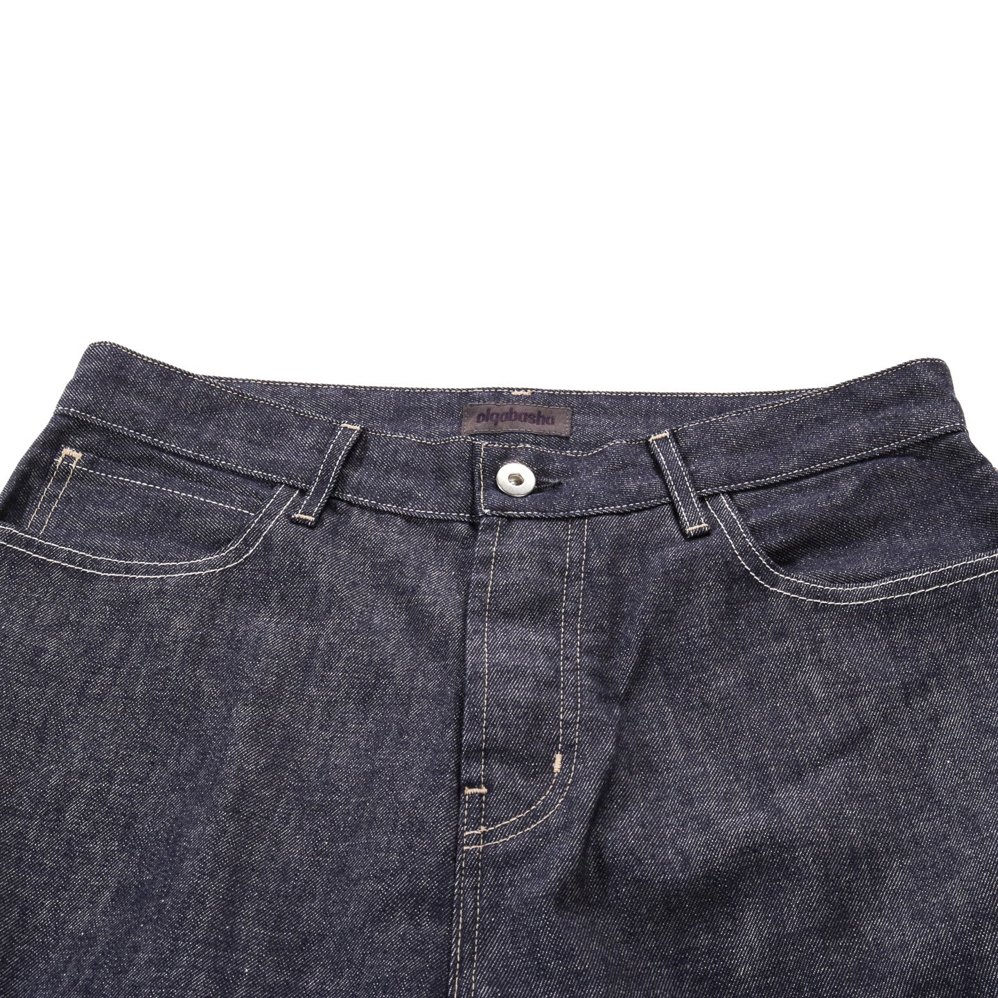 OLGA BASHA MID-RISE JEAN LARRY INDIGO