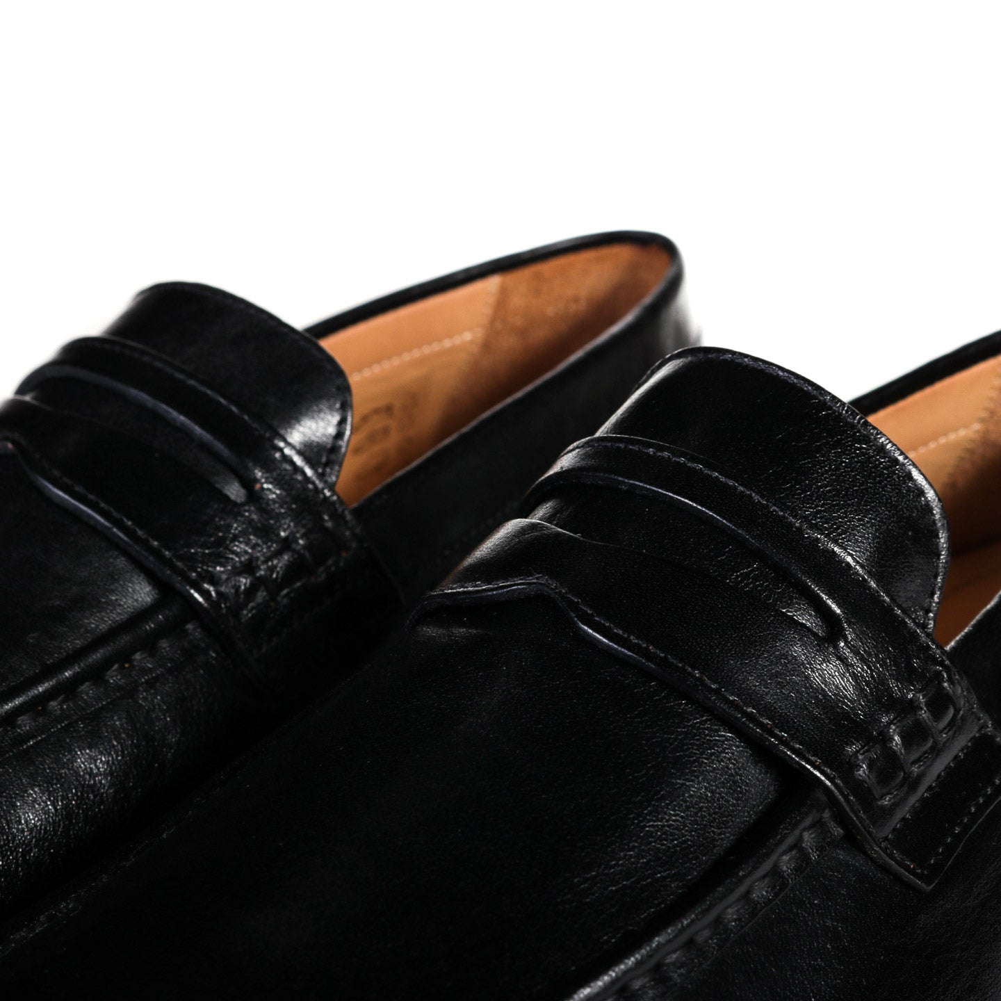 OUR LEGACY LIGHT LOAFER TRUE DYED BLACK LEATHER