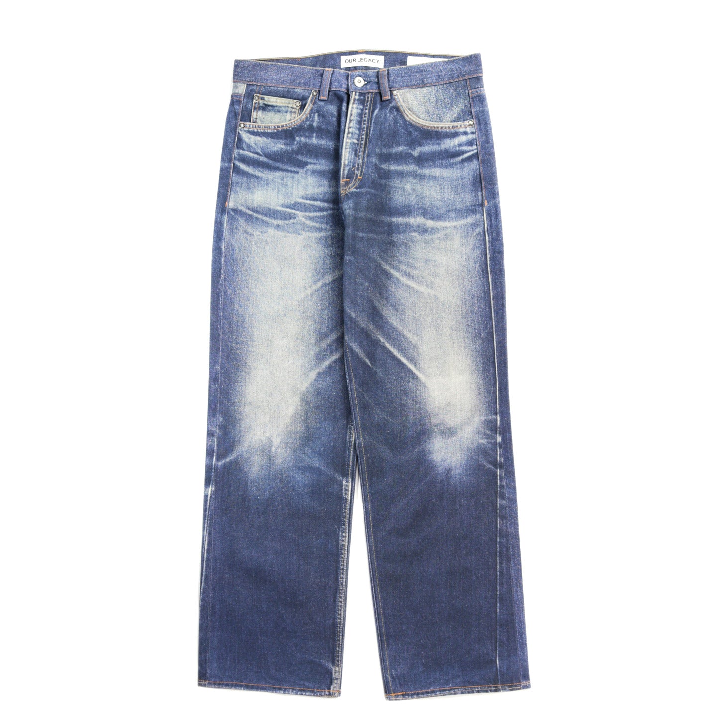 OUR LEGACY THIRD CUT AZURE PRINT