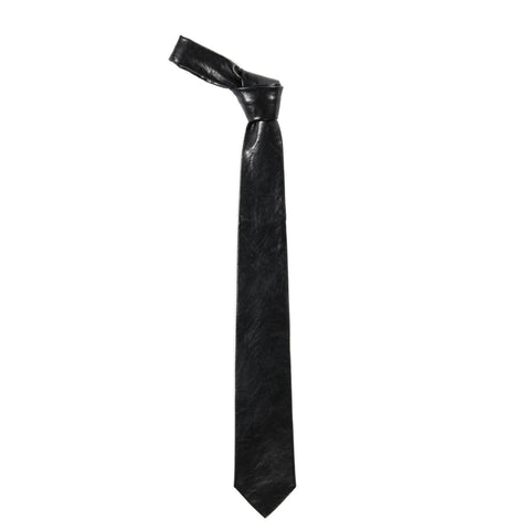 OUR LEGACY TIE BLACK REAL FAKE LEATHER