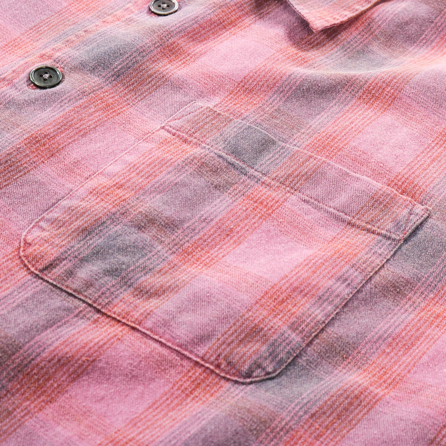 OUR LEGACY BORROWED SHIRT IDAHO FLANNEL CHECK