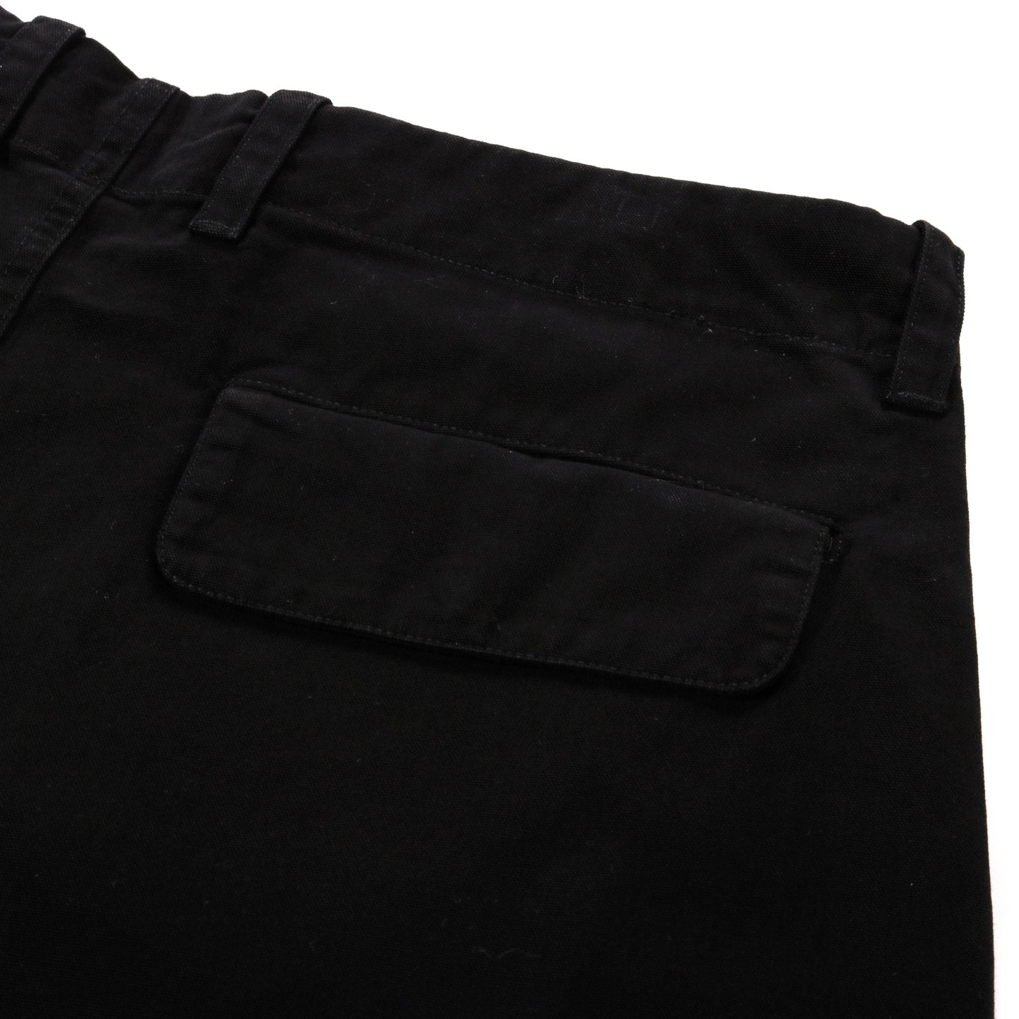 OUR LEGACY MOUNT CARGO BLACK CANVAS