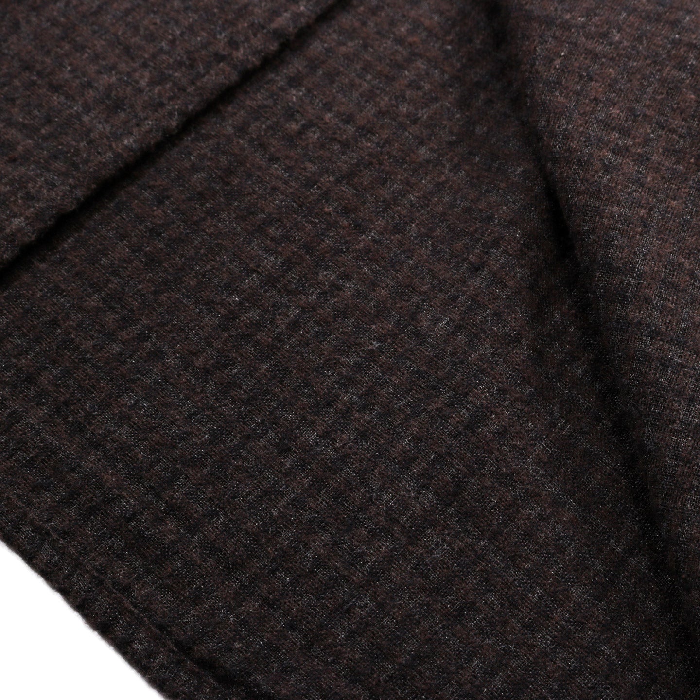 OUR LEGACY BORROWED SHIRT TRUFFLE CHECK GRID CLOTH