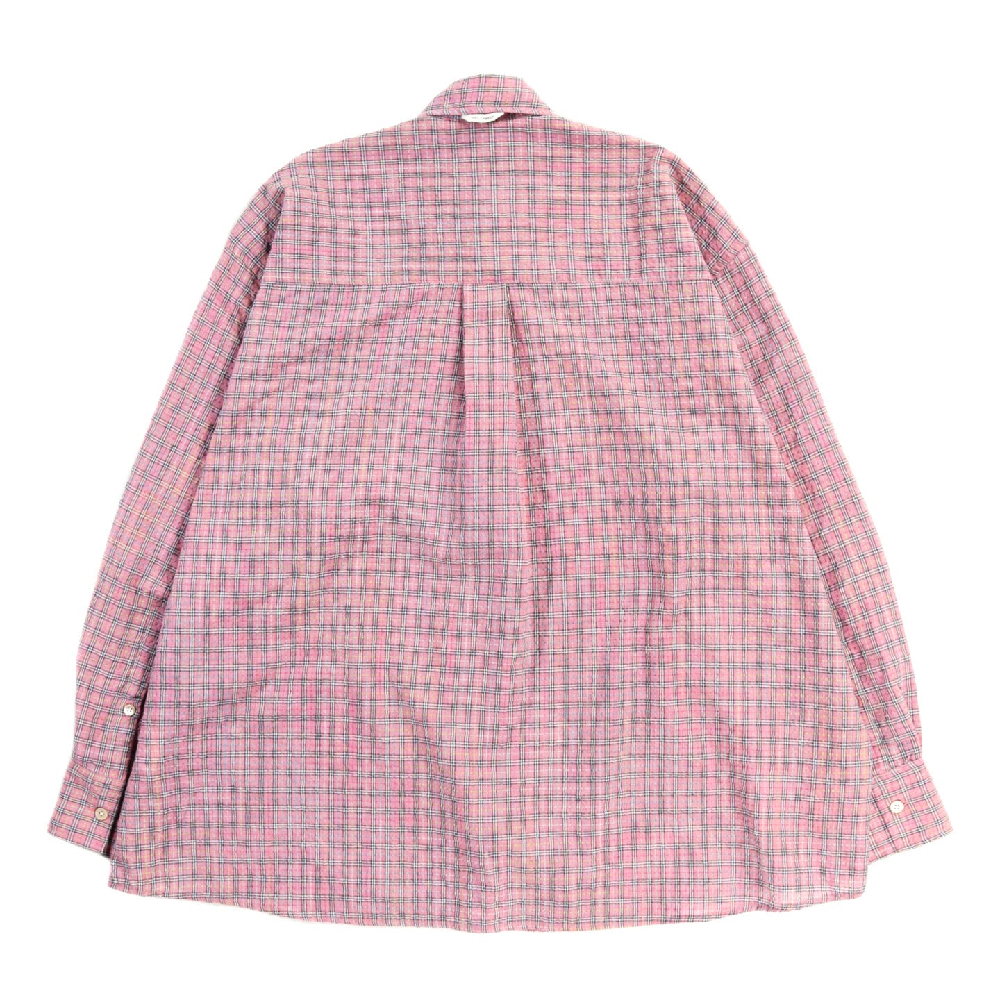 OUR LEGACY BORROWED BD SHIRT PINK KIMBLE CHECK