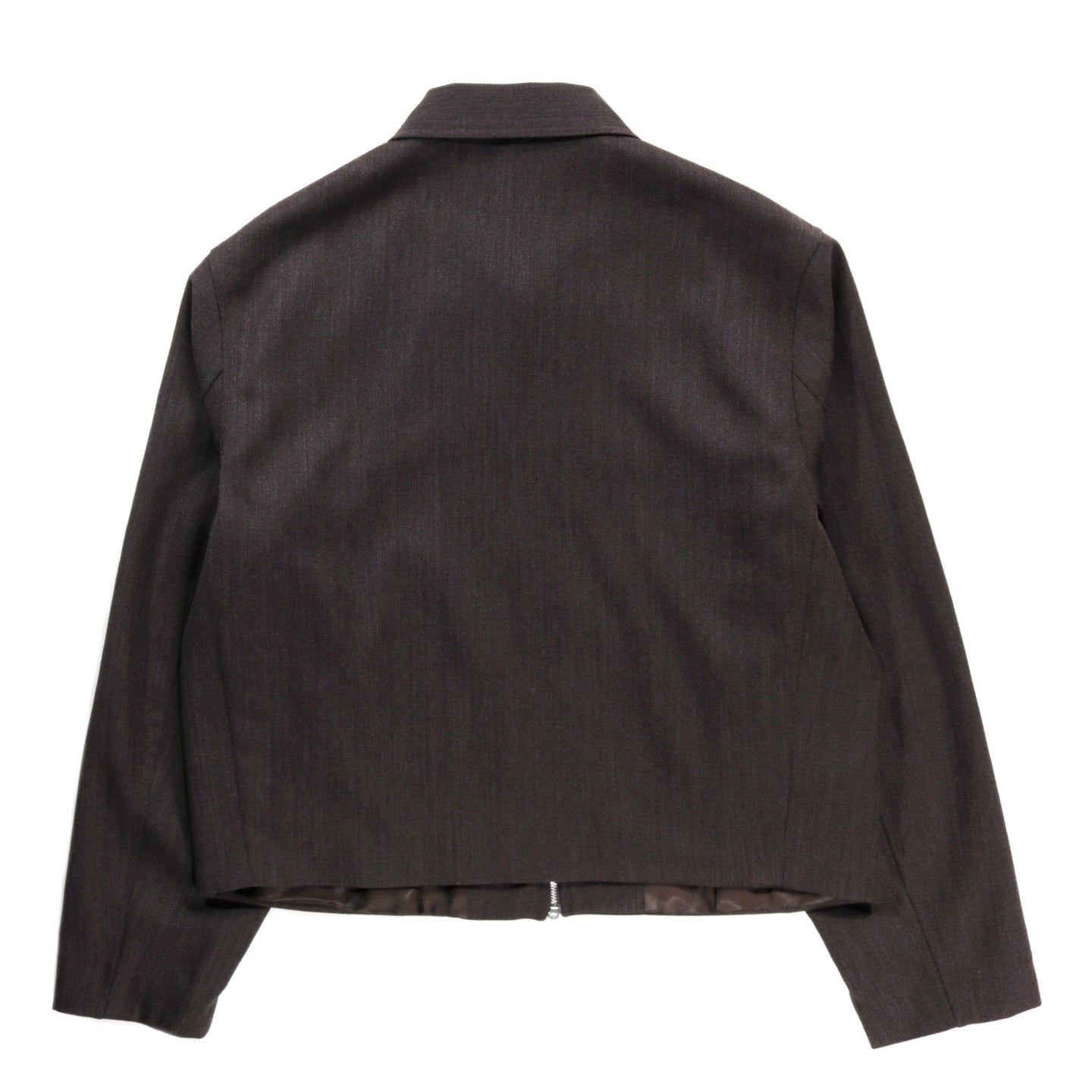 OUR LEGACY MINI JACKET HAVANA BROWN CHAIN WOOL