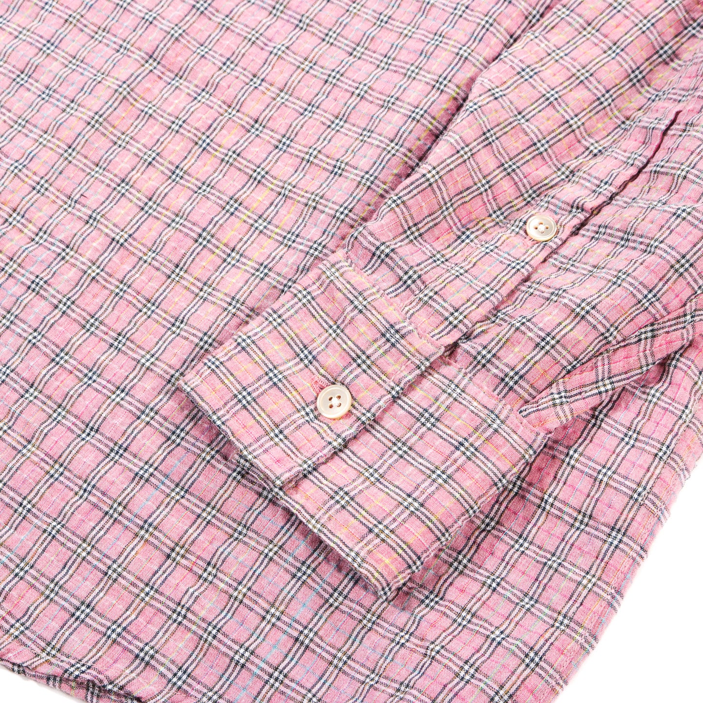OUR LEGACY BORROWED BD SHIRT PINK KIMBLE CHECK