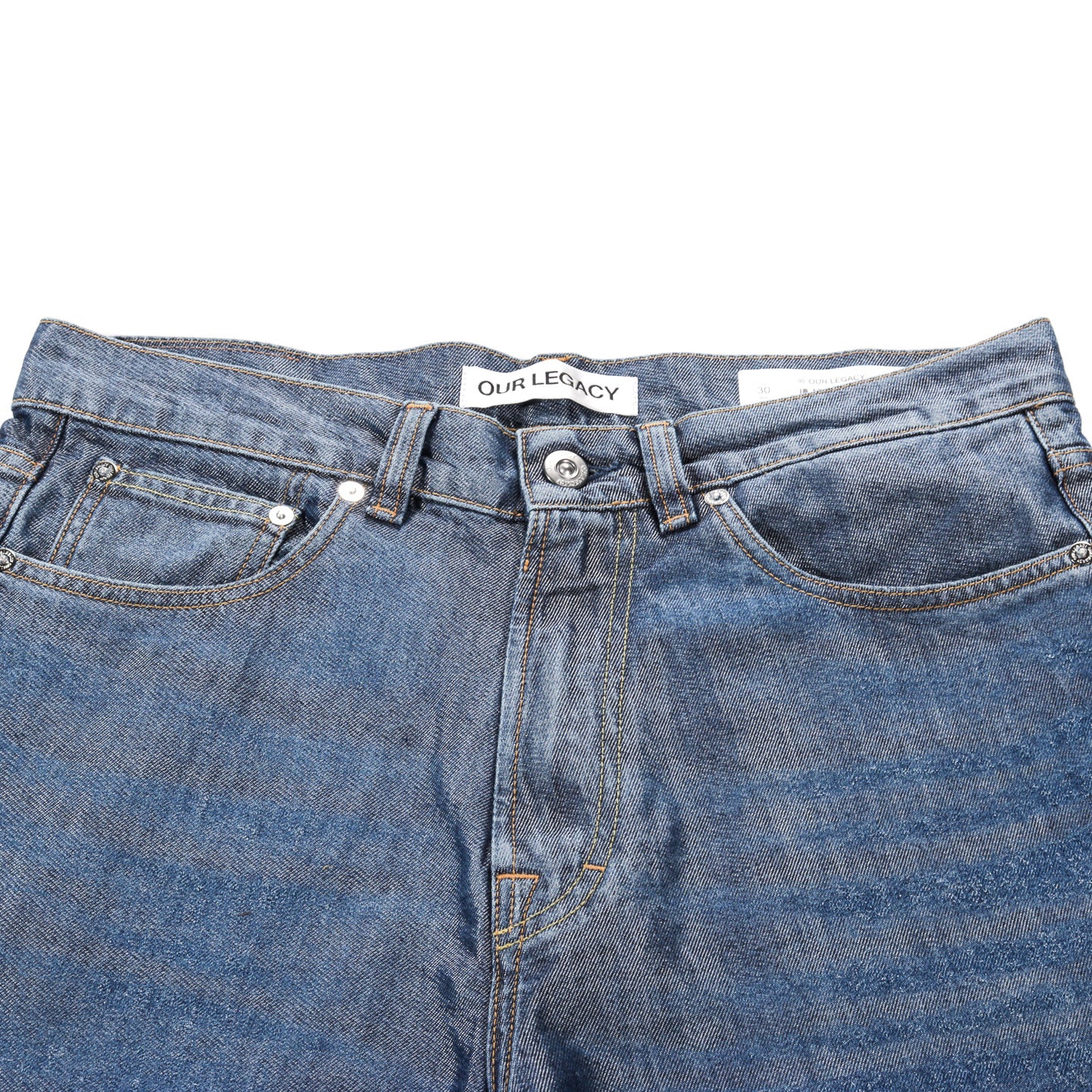 OUR LEGACY THIRD CUT ELECTRIC BLUE WASH
