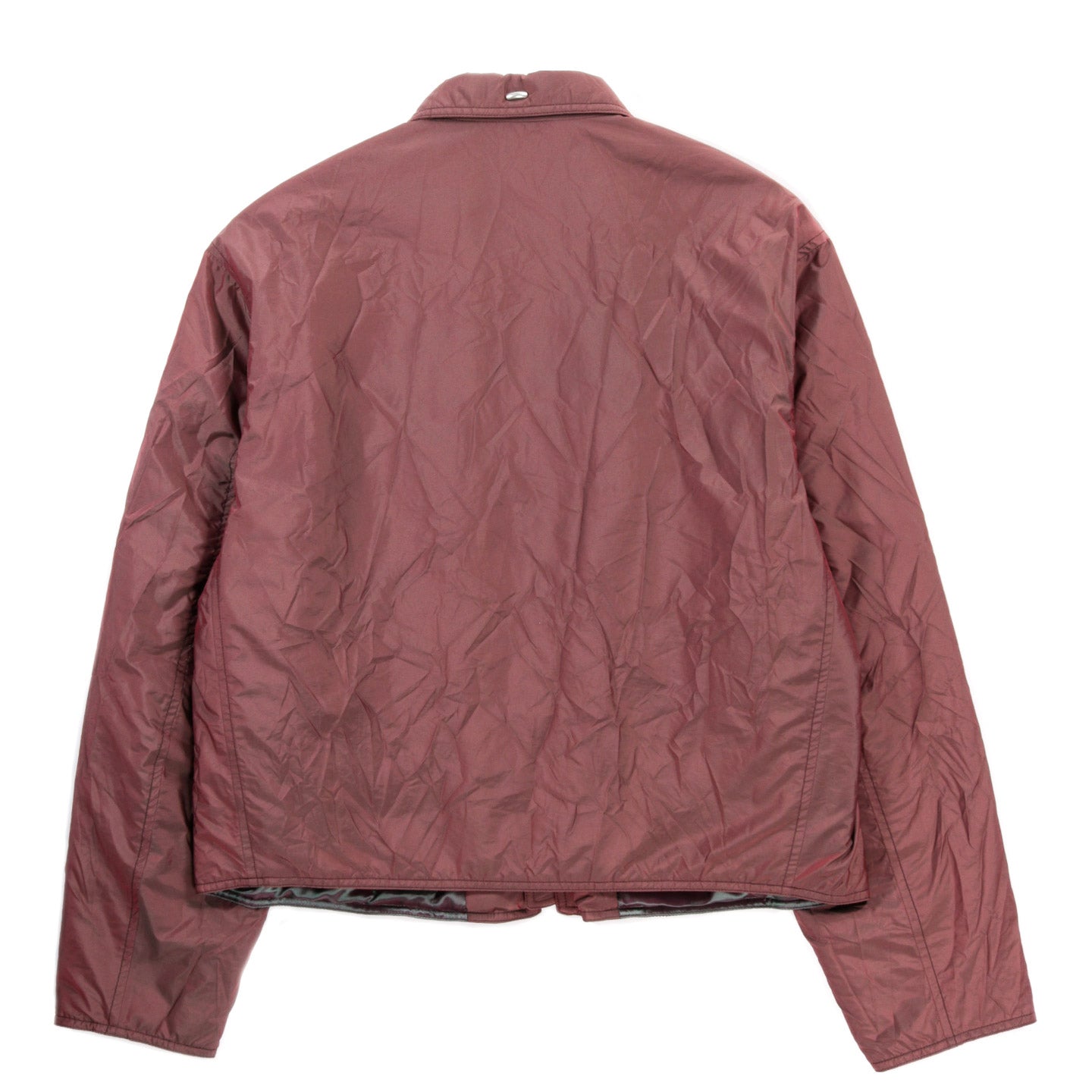 OUR LEGACY SLIGHT JACKET SHINING CHERRY CRINKLE SOLARO