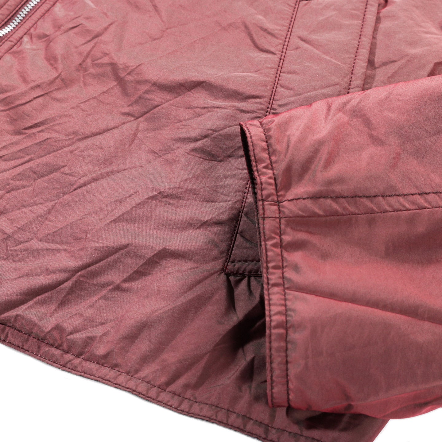OUR LEGACY SLIGHT JACKET SHINING CHERRY CRINKLE SOLARO