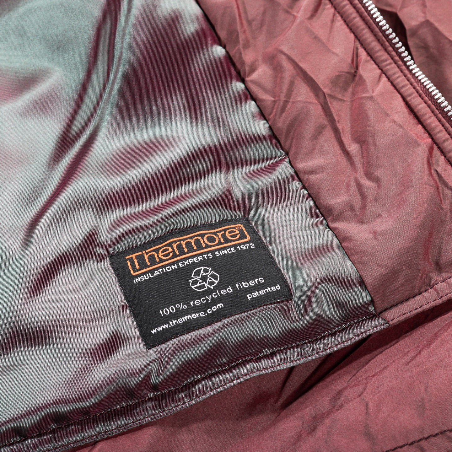 OUR LEGACY SLIGHT JACKET SHINING CHERRY CRINKLE SOLARO