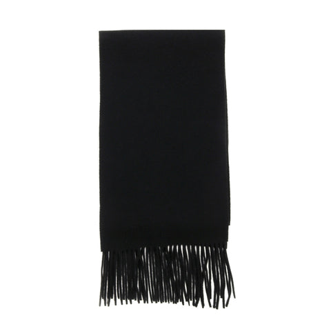 OUR LEGACY ESTATE SCARF BLACK DOUBLE WOOL