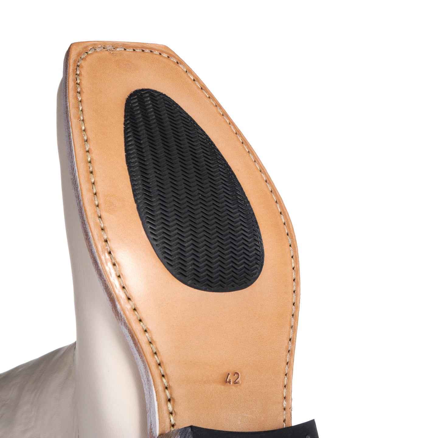 legacy gear OUR LEGACY GEAR BOOT ANCIENT VANILLA LEATHER