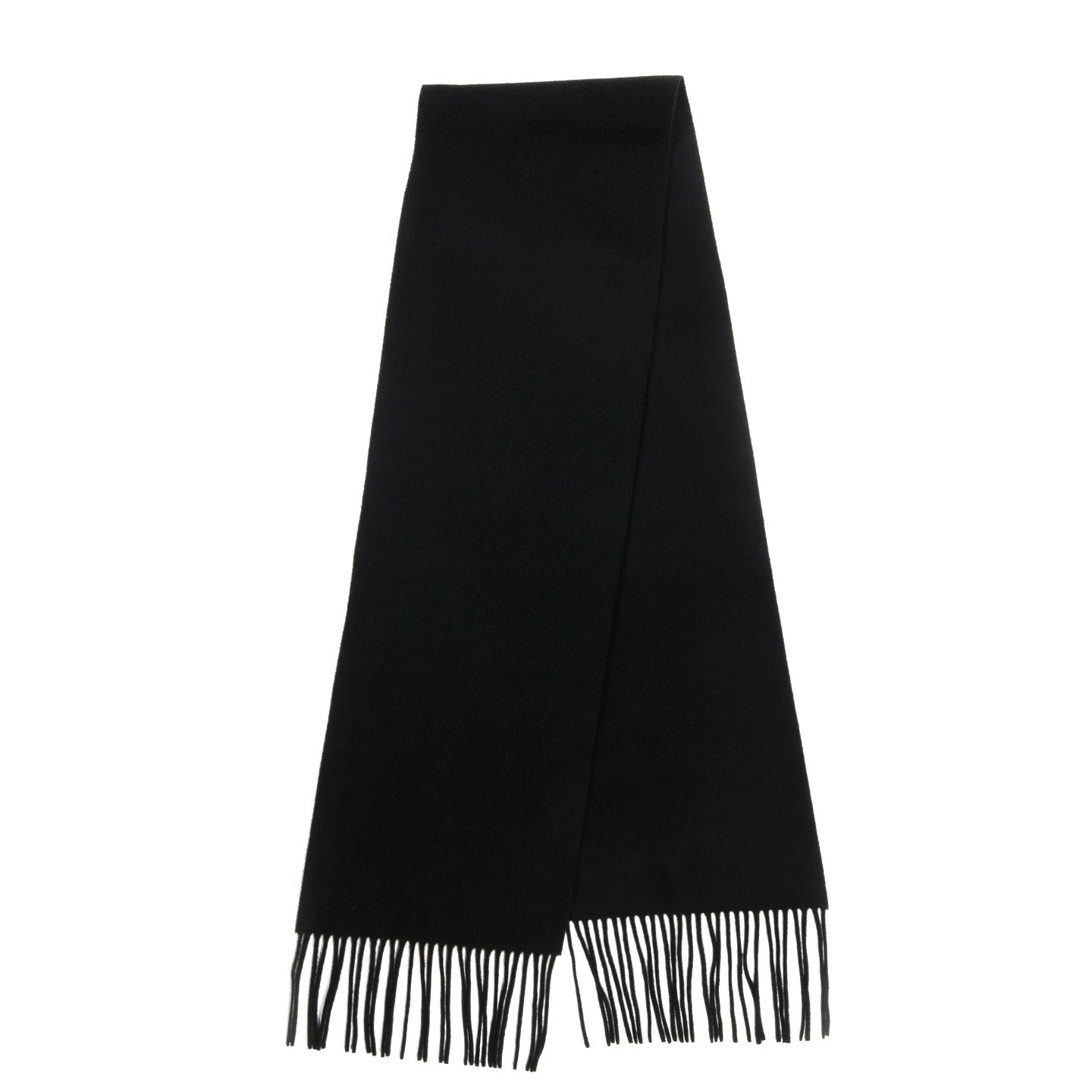 OUR LEGACY ESTATE SCARF BLACK DOUBLE WOOL