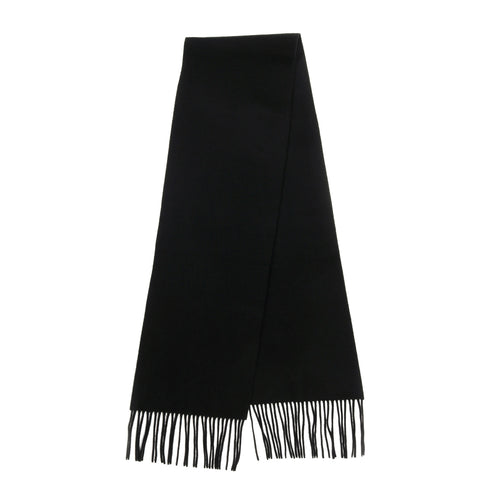 OUR LEGACY ESTATE SCARF BLACK DOUBLE WOOL