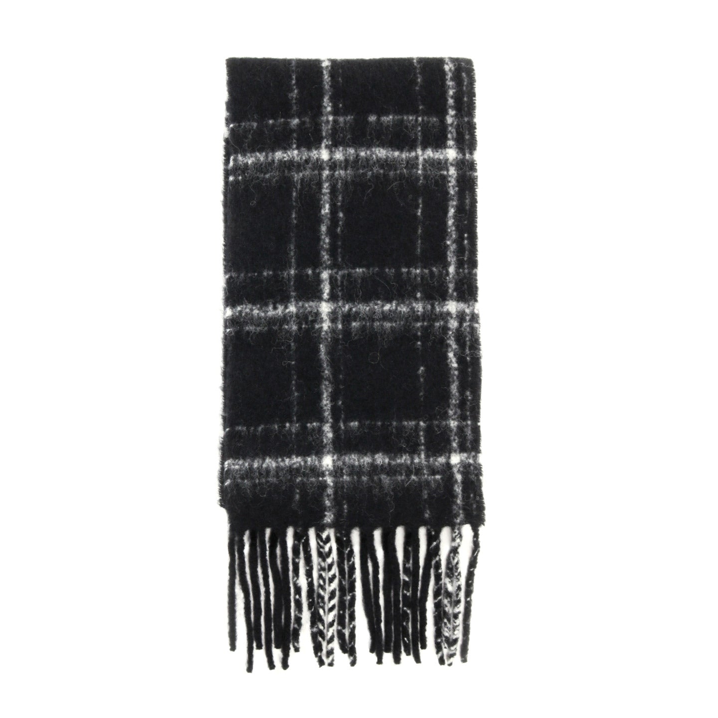 小物 OUR LEGACY ESTATE SCARF Black Check OUR LEGACY ESTATE SCARF BLACK FUZZY ALPACA CHECK | TODAY