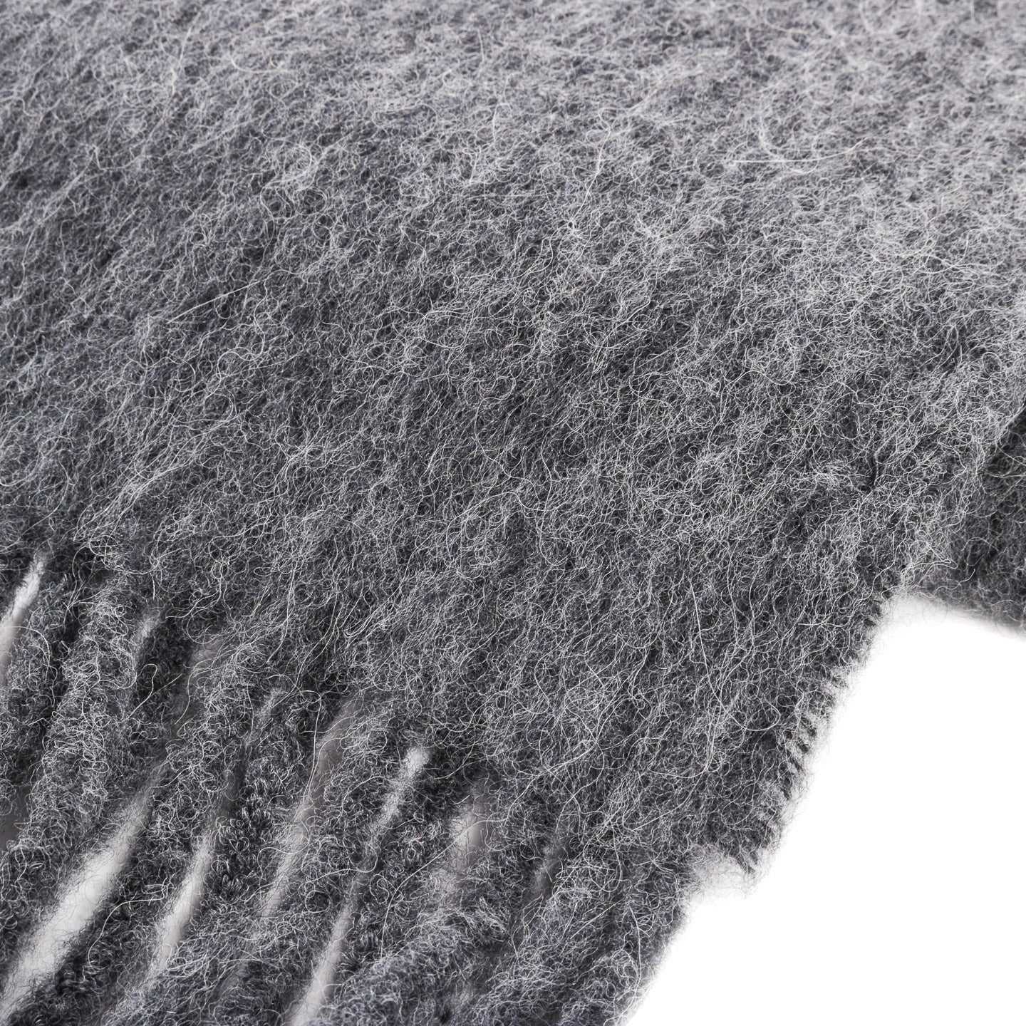 OUR LEGACY ESTATE SCARF PHANTOM FUZZY ALPACA