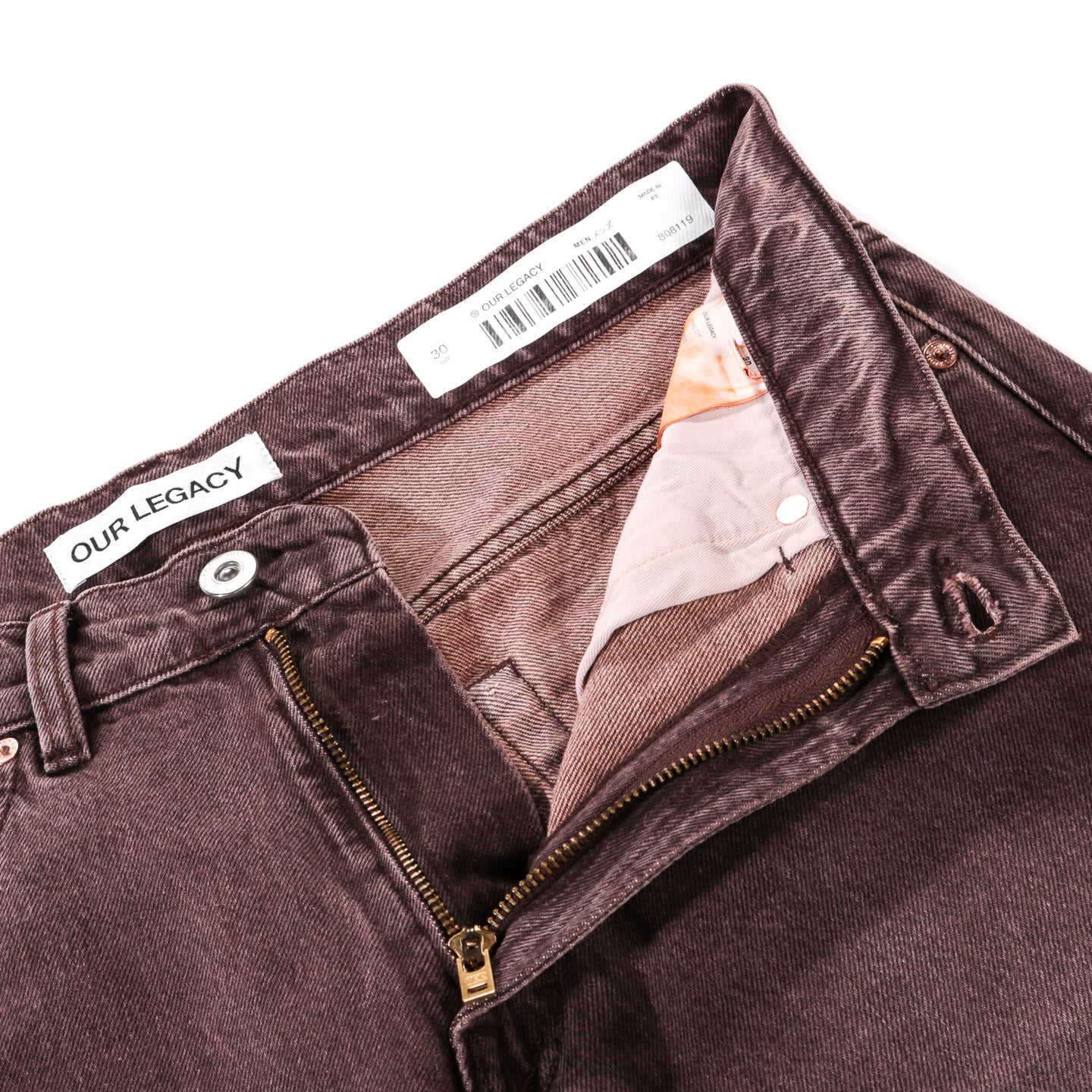 OUR LEGACY THIRD CUT OVERDYED CHOCO MELON