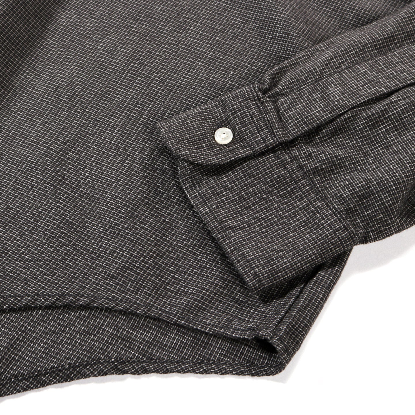 ORSLOW STANDARD BUTTON DOWN SHIRT CHARCOAL GRAY