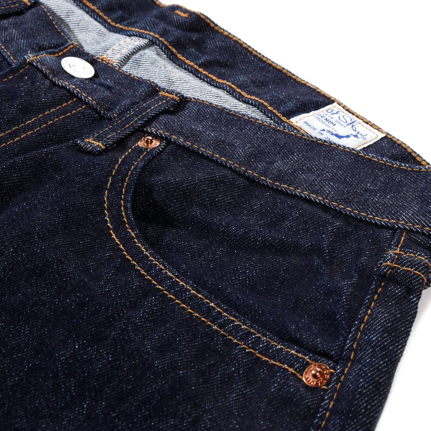 ORSLOW 100 SUPER DAD'S DENIM PANTS ONE WASH