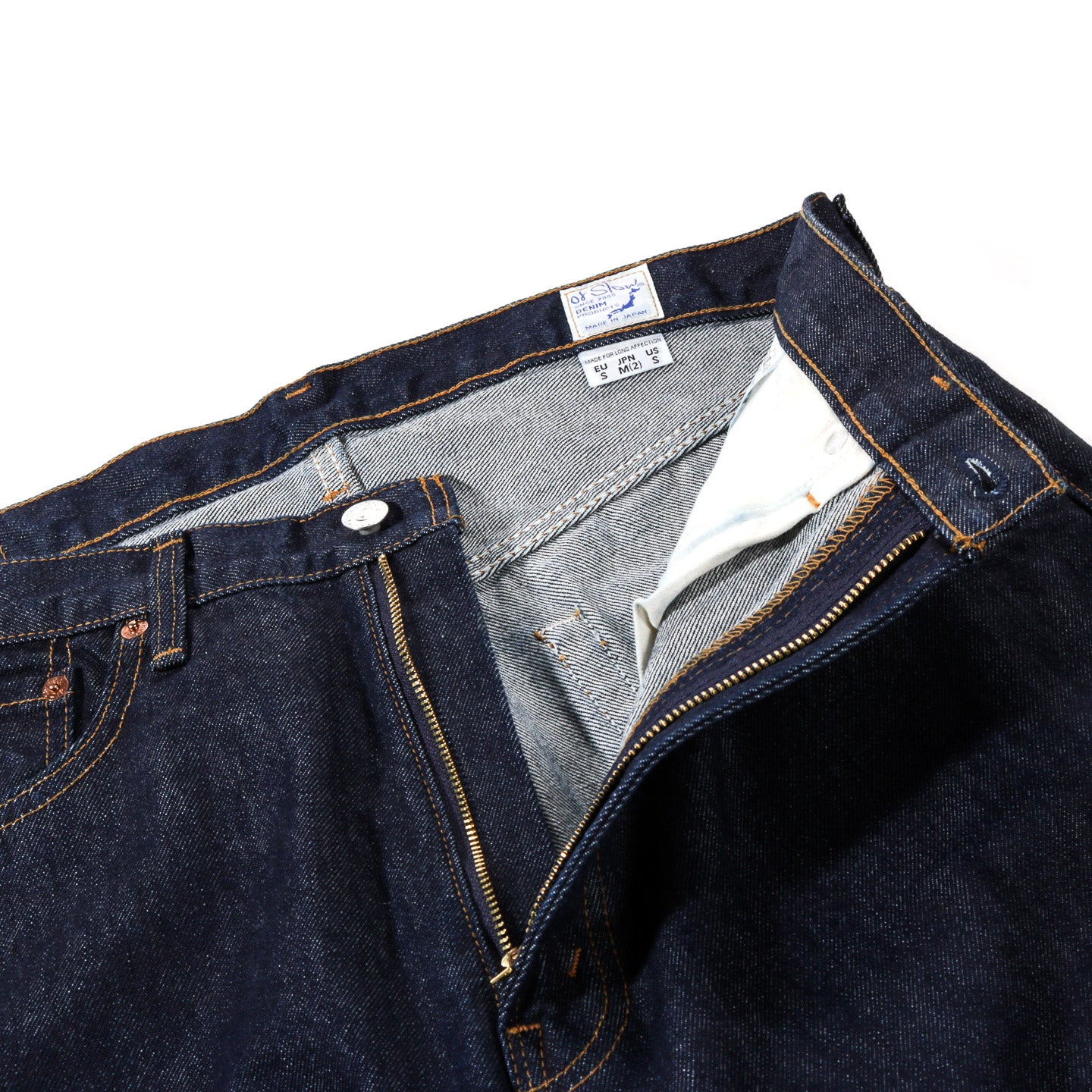 ORSLOW 100 SUPER DAD'S DENIM PANTS ONE WASH