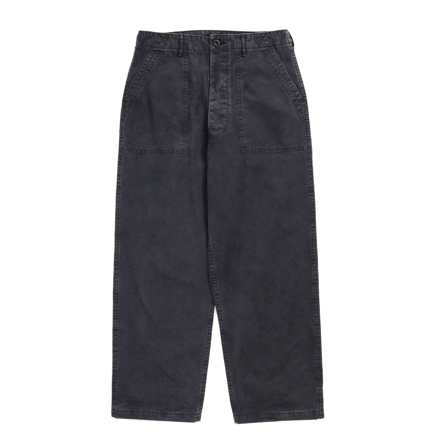 ORSLOW SUMMER FATIGUE PANTS BLACK