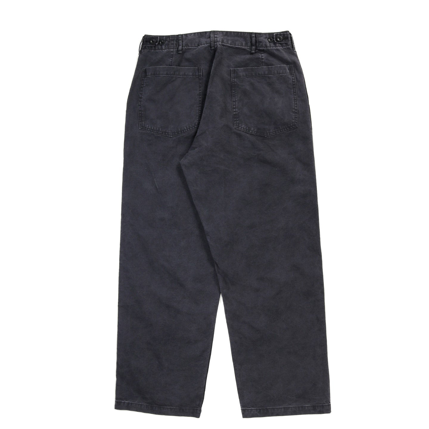 ORSLOW SUMMER FATIGUE PANTS BLACK