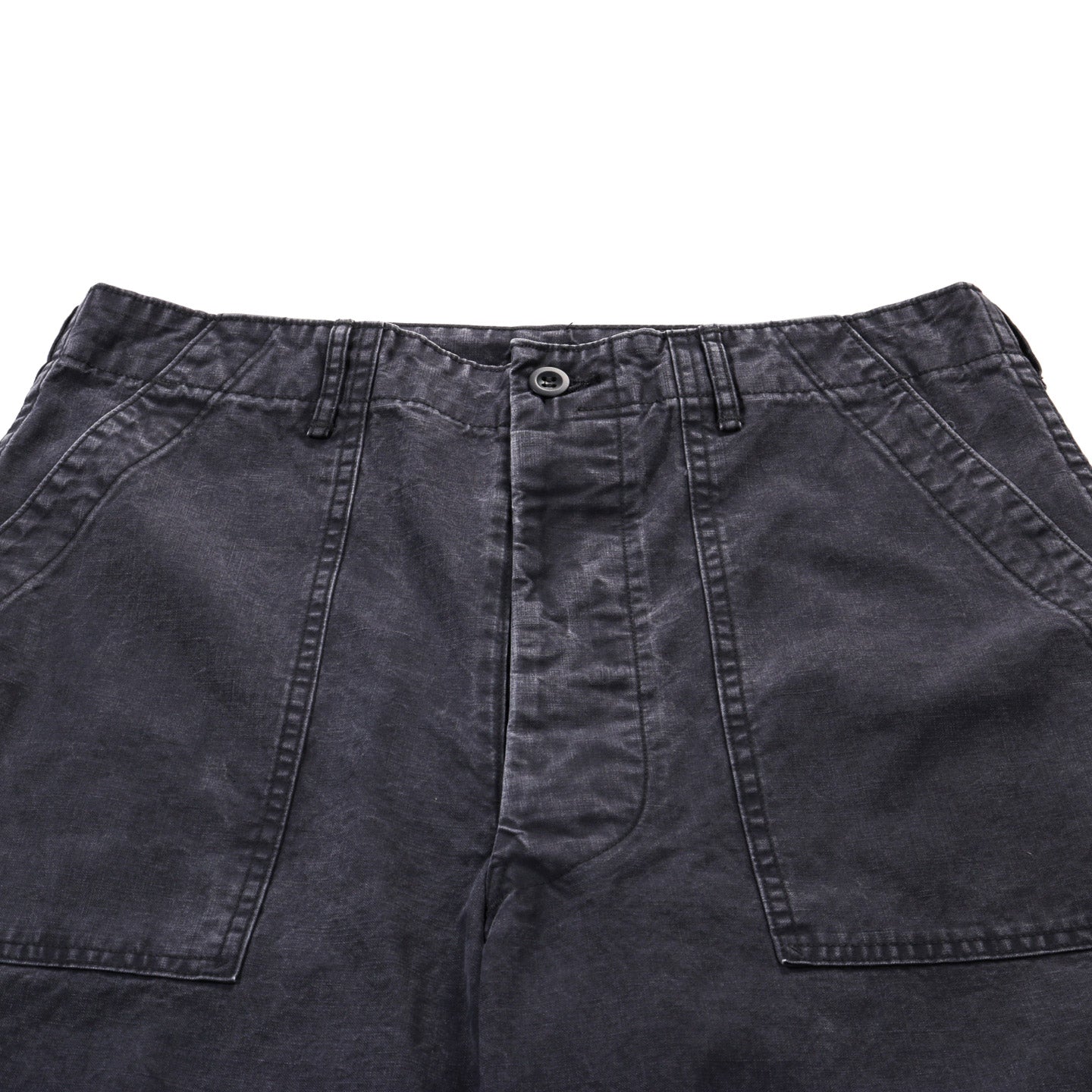 ORSLOW SUMMER FATIGUE PANTS BLACK