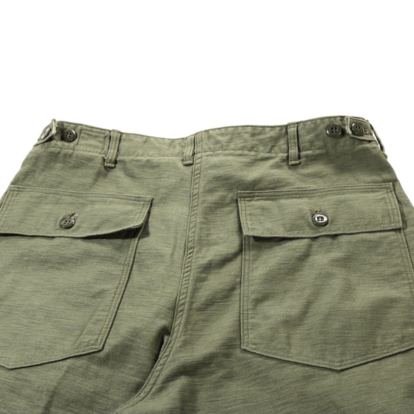ORSLOW VINTAGE FIT FATIGUE PANTS DARK OLIVE | TODAY CLOTHING