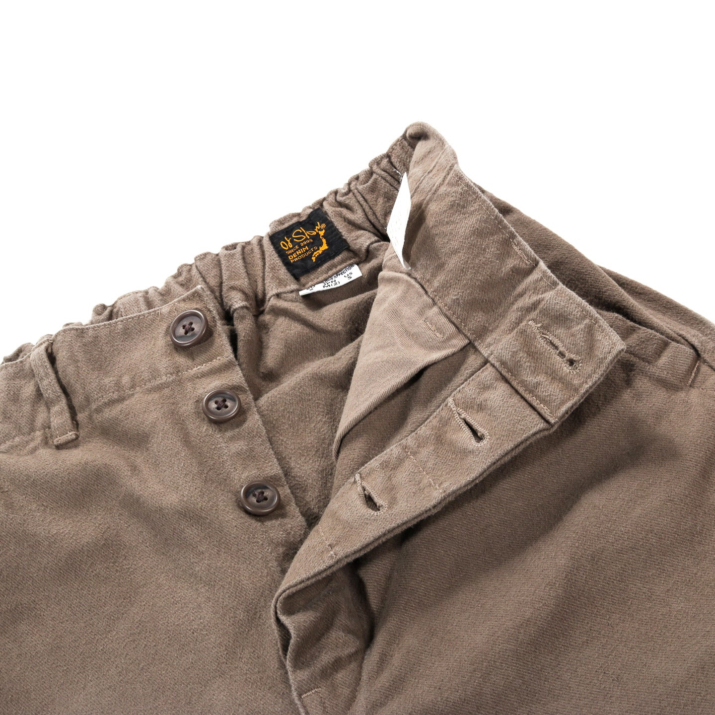 ORSLOW FRENCH WORK PANTS ROSE GREY