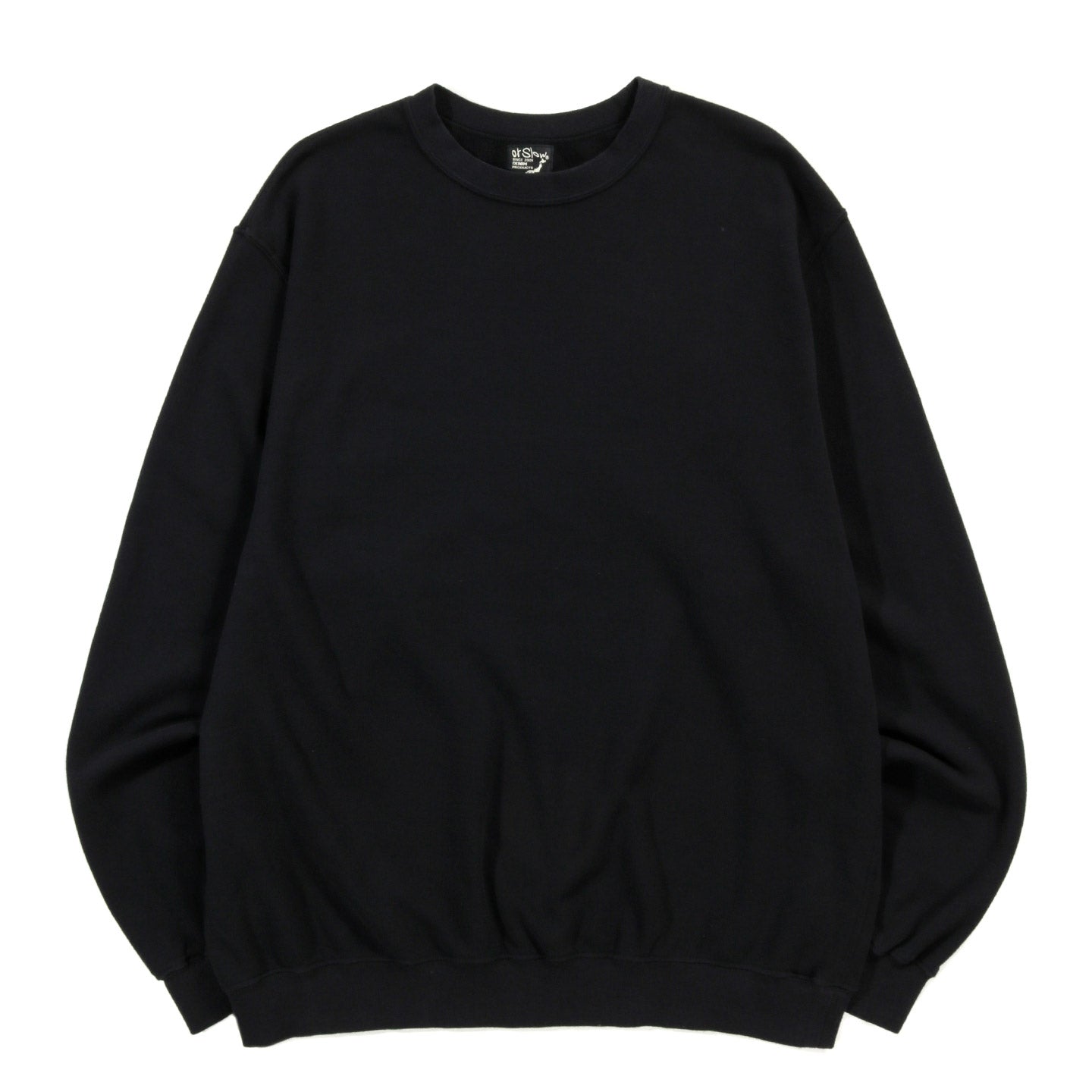 ORSLOW LIGHTWEIGHT FRENCH TERRY CREWNECK SWEATSHIRT NAVY