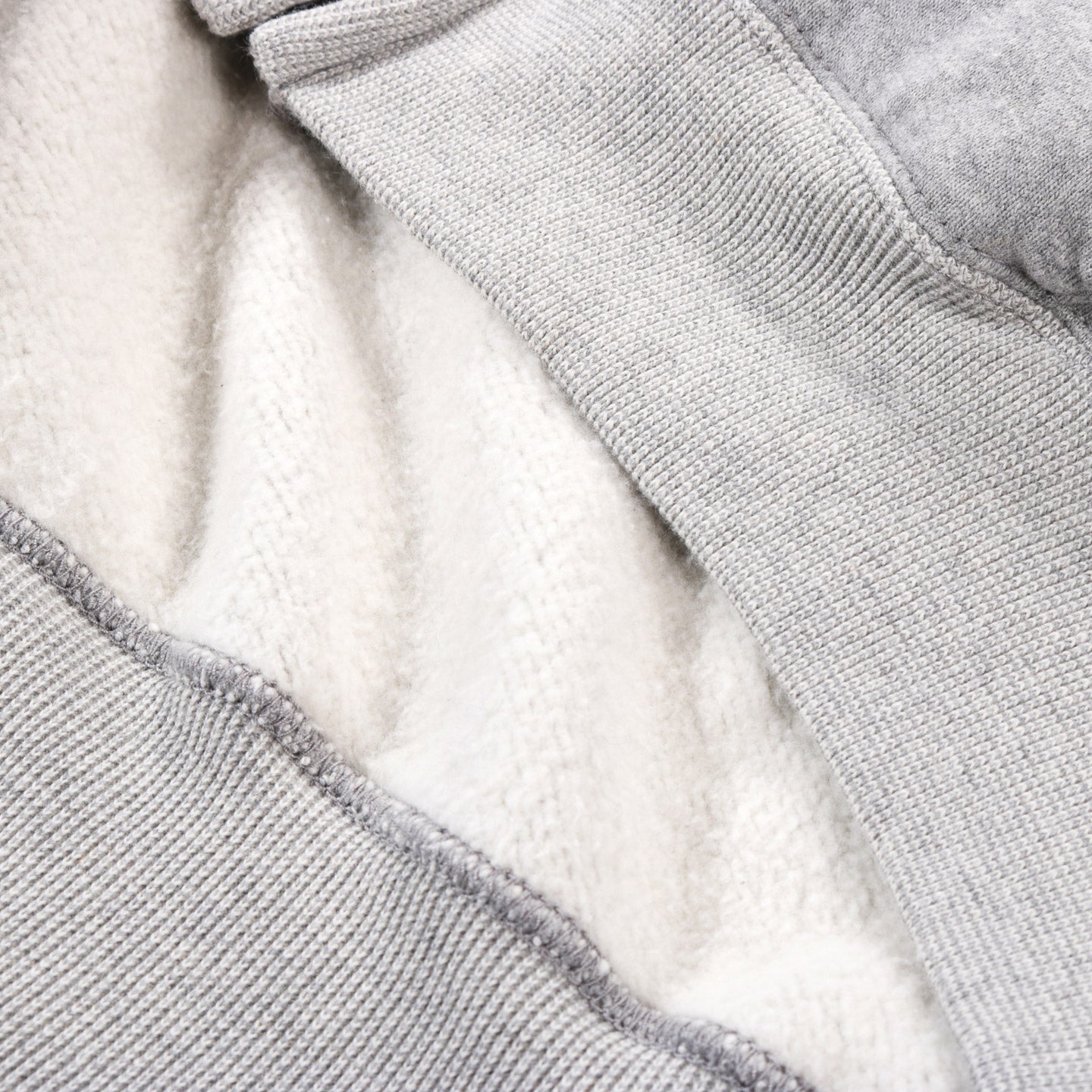 ORSLOW FRONT ZIP SWEATSHIRT HEATHER GRAY