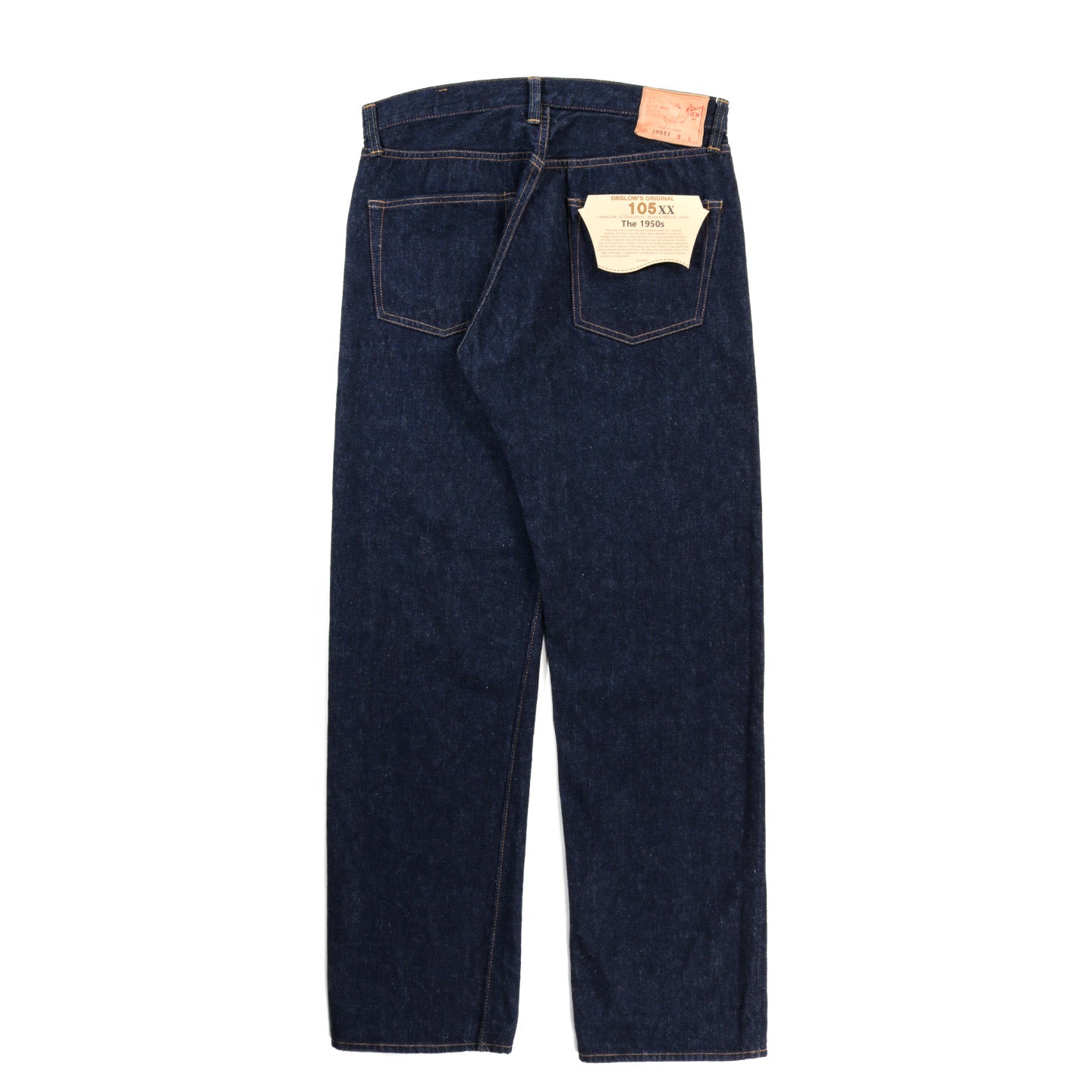 ORSLOW 105XX THE 1950S SELVEDGE DENIM ONE WASH