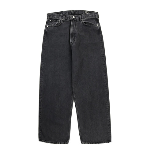 ORSLOW 100 SUPER DAD'S DENIM PANTS BLACK STONEWASH