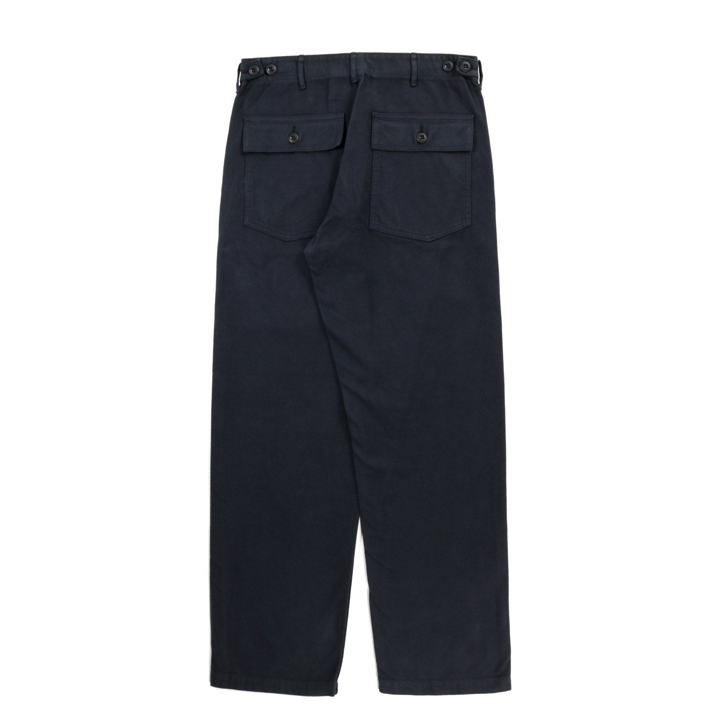 ORSLOW BRUSHED FLANNEL US ARMY FATIGUE PANTS (REGULAR FIT) DARK NAVY